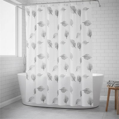 Rideau de douche tabouret